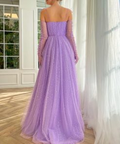 Teuta matoshi-Lilac Lullaby Gown 2