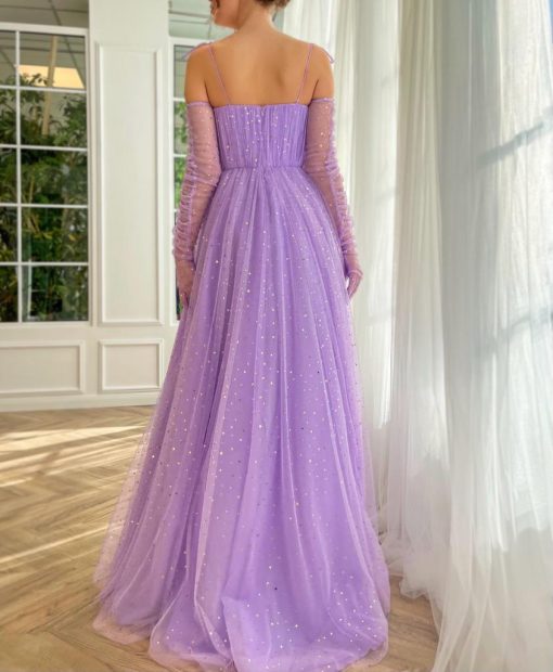 Teuta matoshi-Lilac Lullaby Gown - Image 2