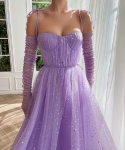 Teuta matoshi-Lilac Lullaby Gown