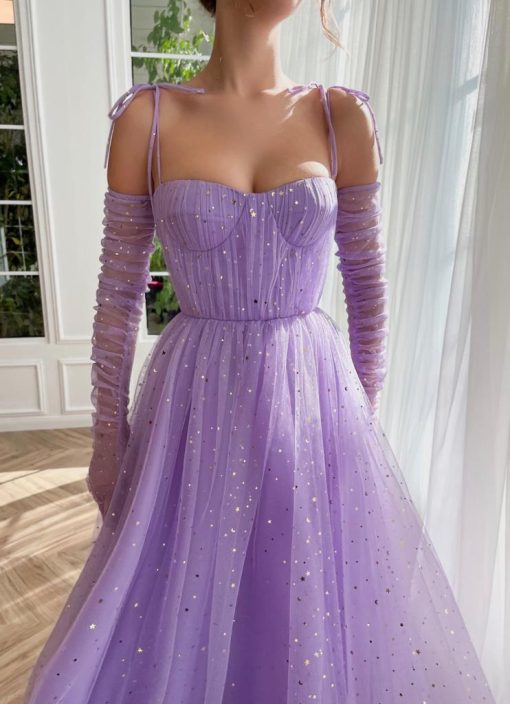 Teuta matoshi-Lilac Lullaby Gown