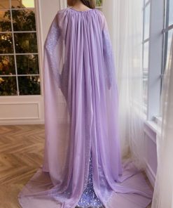Teuta matoshi-Luminous Lavender Gown 2