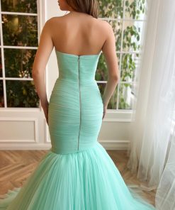 Teuta matoshi-Turquoise Temptation Mermaid Dress 2