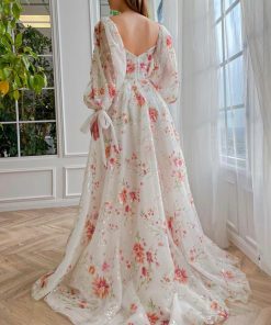 Teuta matoshi-Cataleya Blossom Soirée Gown 2