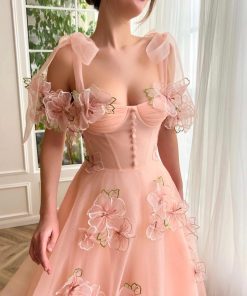 Teuta matoshi-Juliet Peach Garden Gown 2