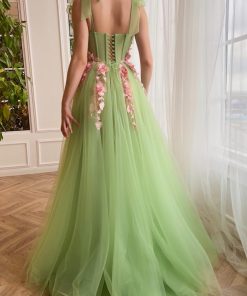 Teuta matoshi-Verdant Floral Waltz Gown 2