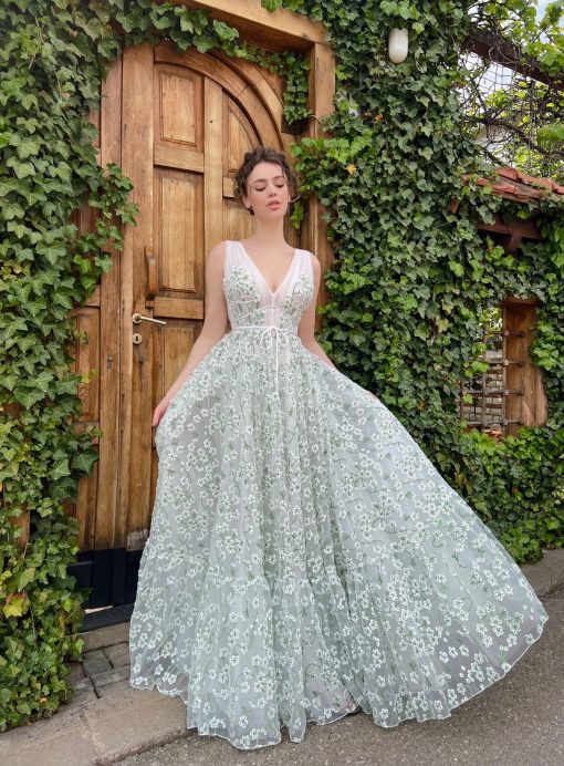 Teuta matoshi-Spring Camellia Dream Gown
