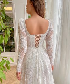 Teuta matoshi-Ethereal Lace Reverie Gown 2