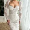 Teuta matoshi-Dreamy Dual-bow Bridal Gown 4