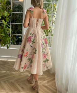 Teuta matoshi-Blossom Floretta Midi Dress 2
