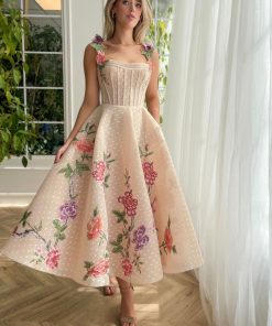 Teuta matoshi-Blossom Floretta Midi Dress