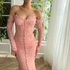 Teuta matoshi-Sweet Petunia Mermaid Gown