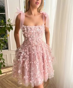 Teuta matoshi-Blooming Serenade Mini Dress