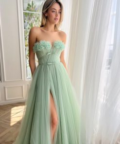 Teuta matoshi-Ivy Bow Gown