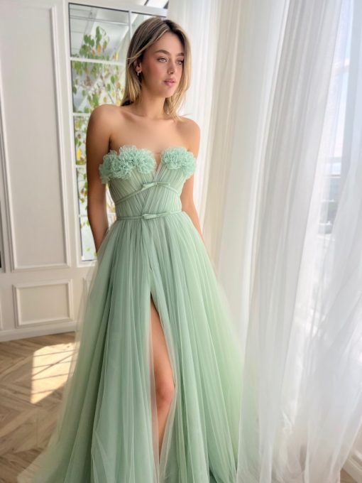 Teuta matoshi-Ivy Bow Gown
