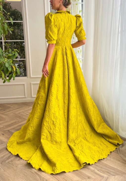 Teuta matoshi-Sunset Majesty Gown - Image 2