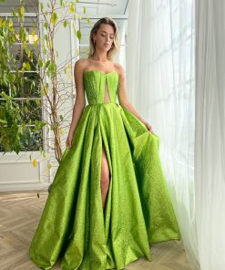 Teuta matoshi-Limeade Gala Gown