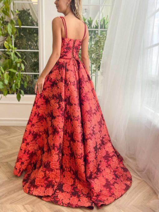 Teuta matoshi-Maple Monarch Fall Gown - Image 2