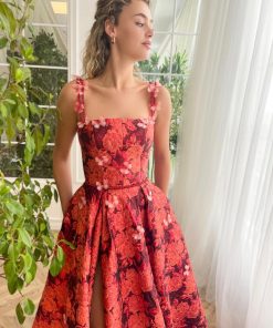 Teuta matoshi-Maple Monarch Fall Gown