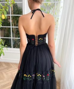 Teuta matoshi-Nightfall Bouquet Whimsy Gown 2