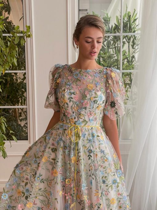 Teuta matoshi-Arcadia Meadow Gown - Image 2