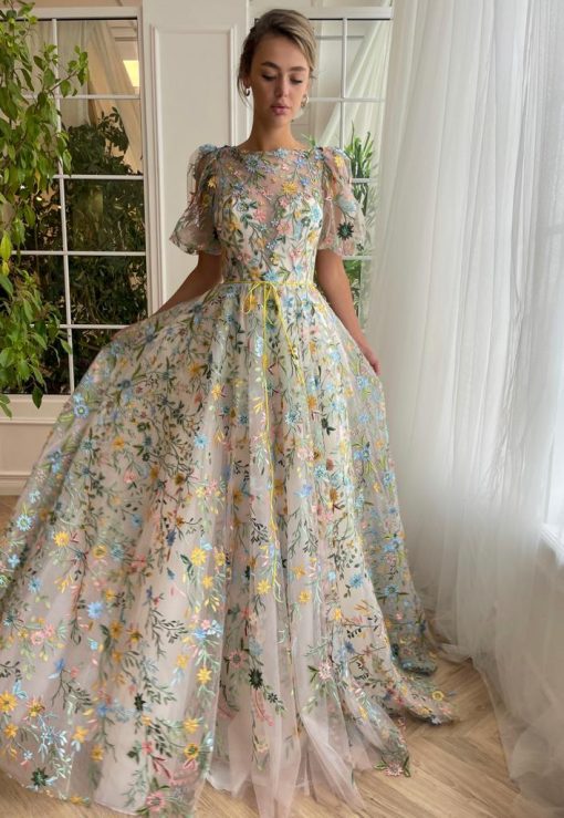 Teuta matoshi-Arcadia Meadow Gown
