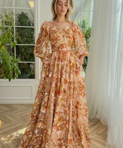 Teuta matoshi-Autumn Odyssey Ember Gown