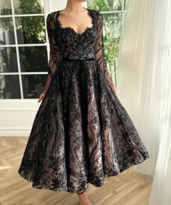 Teuta matoshi-Belle of the Ball Midi Dress 2