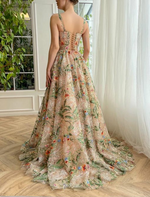 Teuta matoshi-Whispering Forest Corset Gown