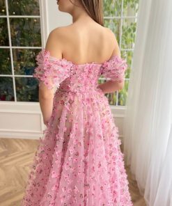 Teuta matoshi-Rose Petals Gown