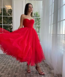 Teuta matoshi-Scarlet Charm Dress