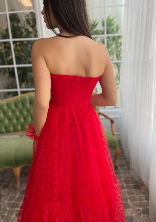 Teuta matoshi-Scarlet Charm Dress - Image 2