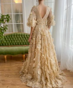 Teuta matoshi-Aurora Floral Elegance Gown 2