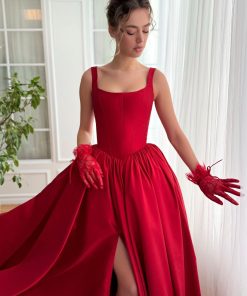Teuta matoshi-Renaissance Taffeta Gown