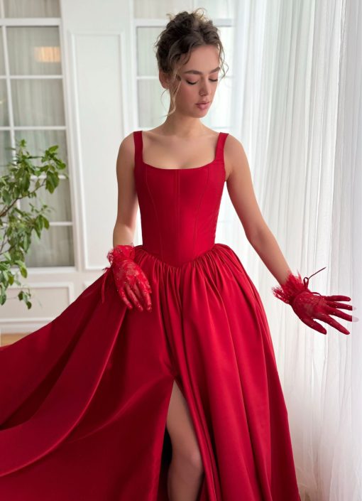 Teuta matoshi-Renaissance Taffeta Gown