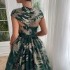 Teuta matoshi-Pine Glimmer Ball Gown