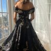 Teuta matoshi-Dark Symphony Ember Gown