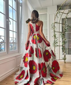 Teuta matoshi-Poppy Dream Gown