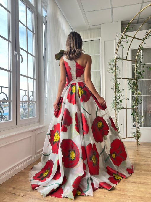 Teuta matoshi-Poppy Dream Gown