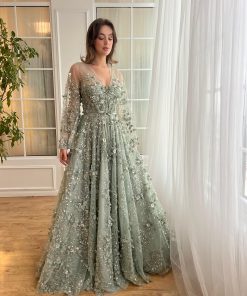 Teuta matoshi-Ash Blooms Serenade Gown 2