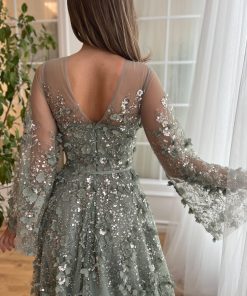 Teuta matoshi-Ash Blooms Serenade Gown