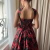 Teuta matoshi-Ruby Ruffle Gown 4