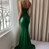 Teuta matoshi-Jade Shawl Mermaid Dress