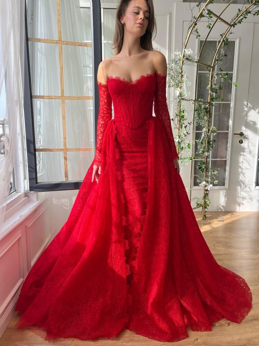 Teuta matoshi-Sienna Flare Gown - Image 2