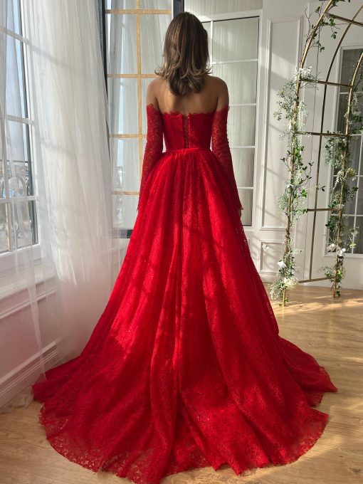 Teuta matoshi-Sienna Flare Gown