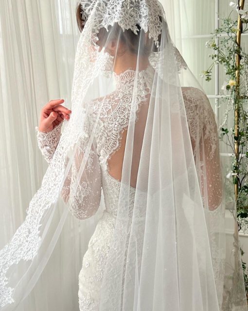Teuta matoshi-Veil Haven Bridal Dress - Image 2