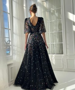 Teuta matoshi-Stardust Mosaic Gown