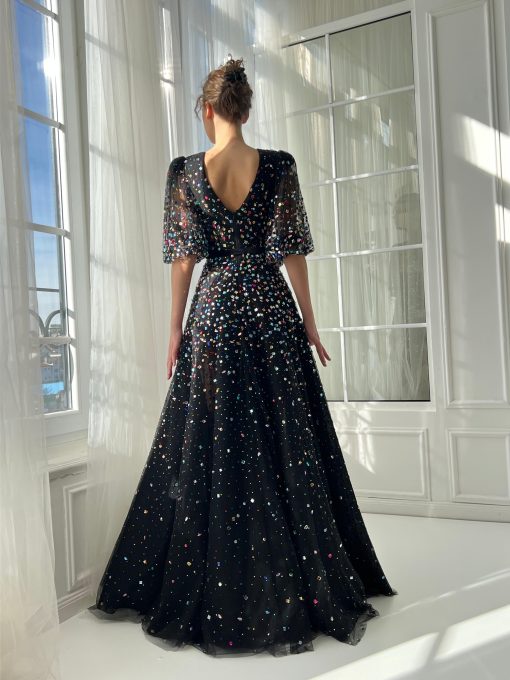 Teuta matoshi-Stardust Mosaic Gown