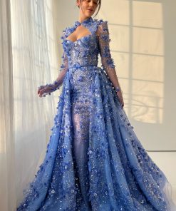 Teuta matoshi-Cerulean Princess Gown 2