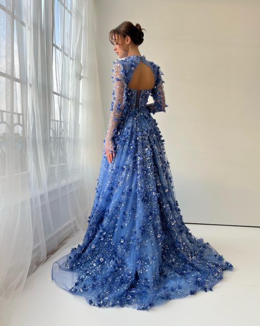 Teuta matoshi-Cerulean Princess Gown