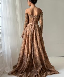 Teuta matoshi-Hazel Forest Gown
